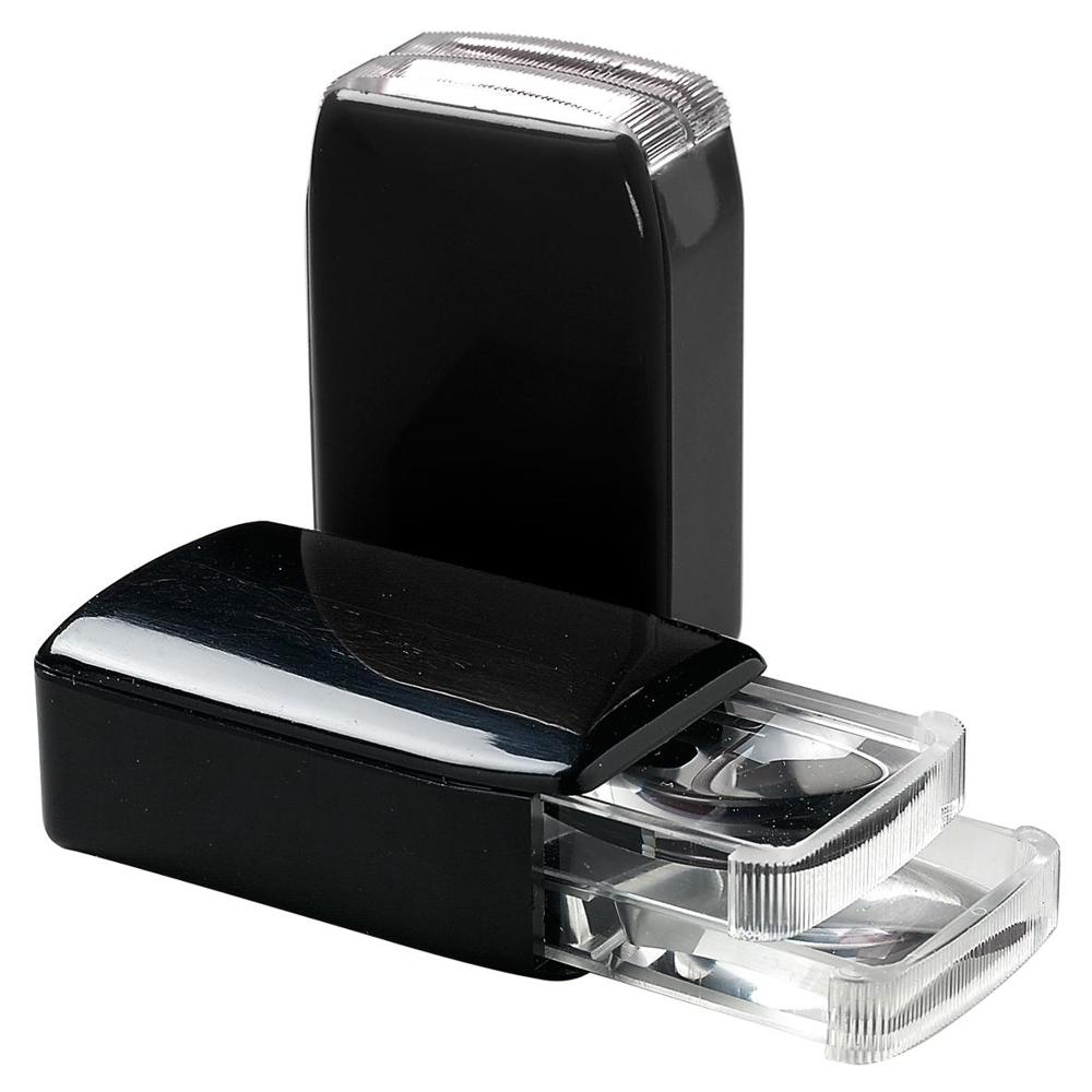 Vergrootglas "Dubbel 3x/6x" - Zwart