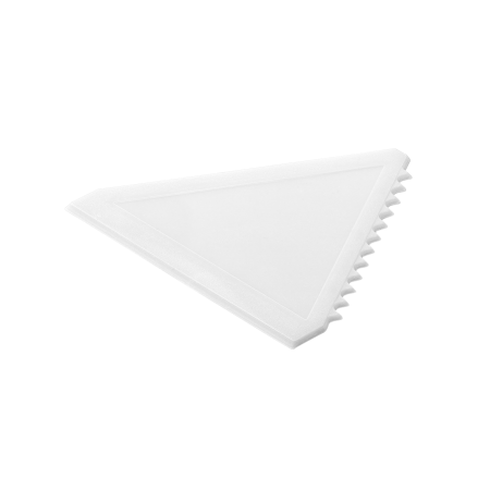 ALSEN IJskrabber Driehoek - wit