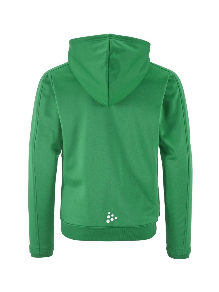 Craft - Evolve 2.0 Brushed Hood Jacket Jr Team Green 122/128