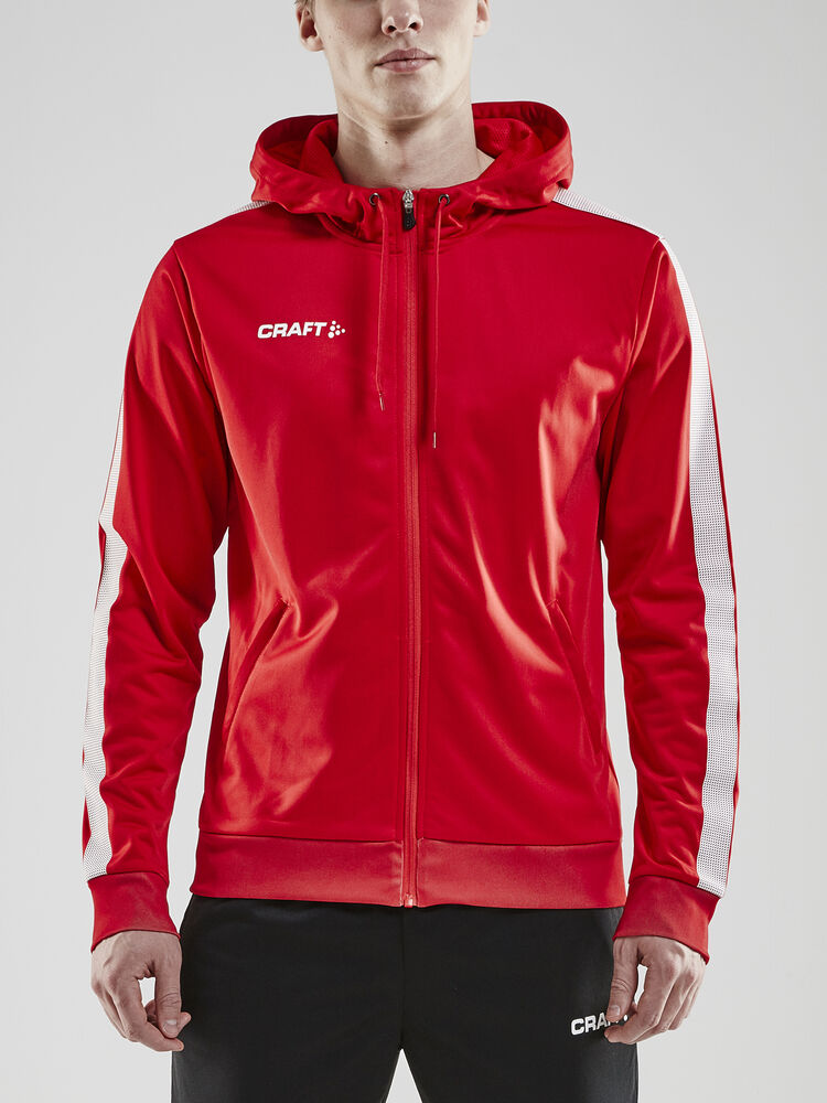 Craft - Pro Control Hood Jacket M Bright Red/White XS