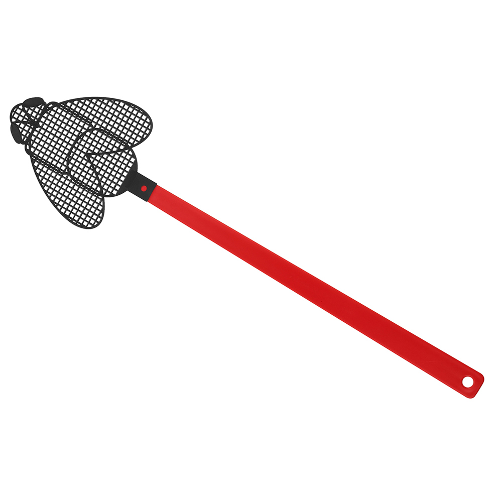 Vliegenmepper "Brummi" - rood/zwart