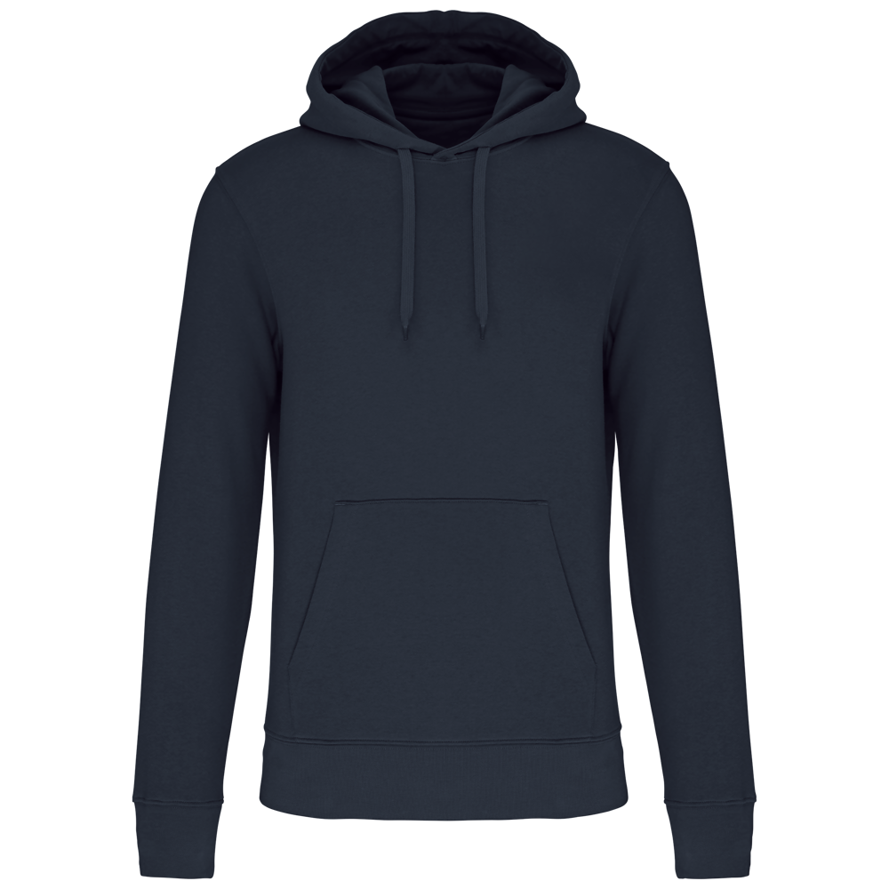- Ecologische herensweater met capuchon - Navy