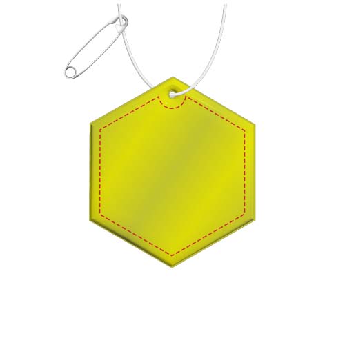 RFX™ H-12 zeshoekige reflecterende TPU hanger