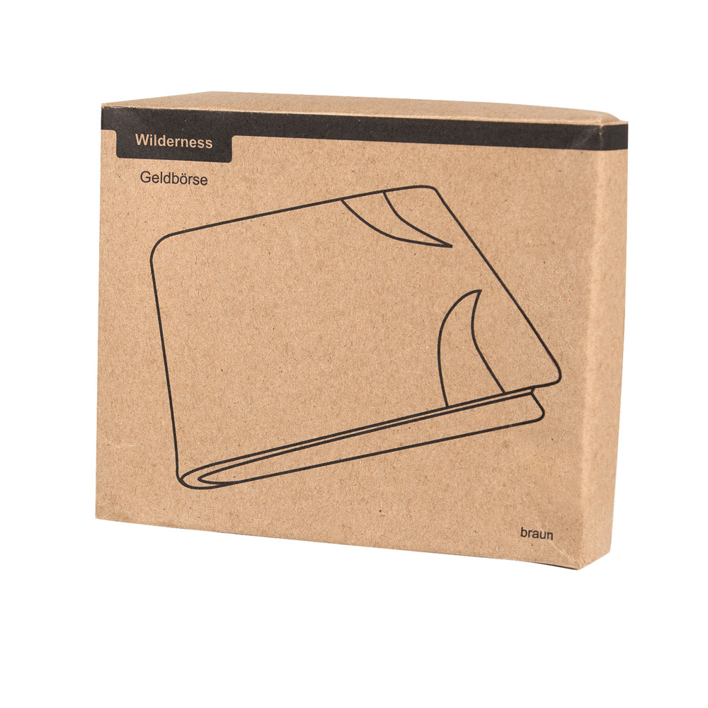 WILDERNESS I - Lederen billfold portemonnee