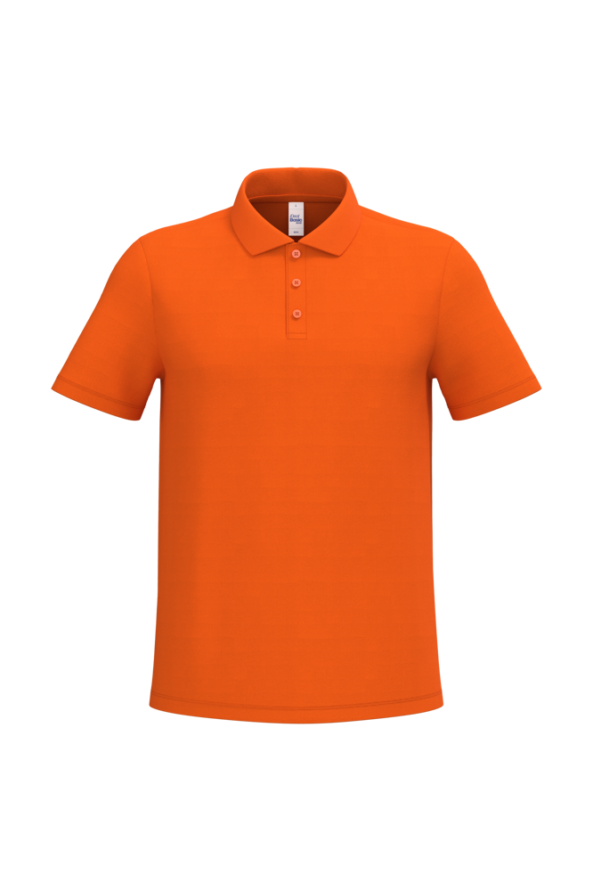 - Herenpolo piqué - Ideal Orange