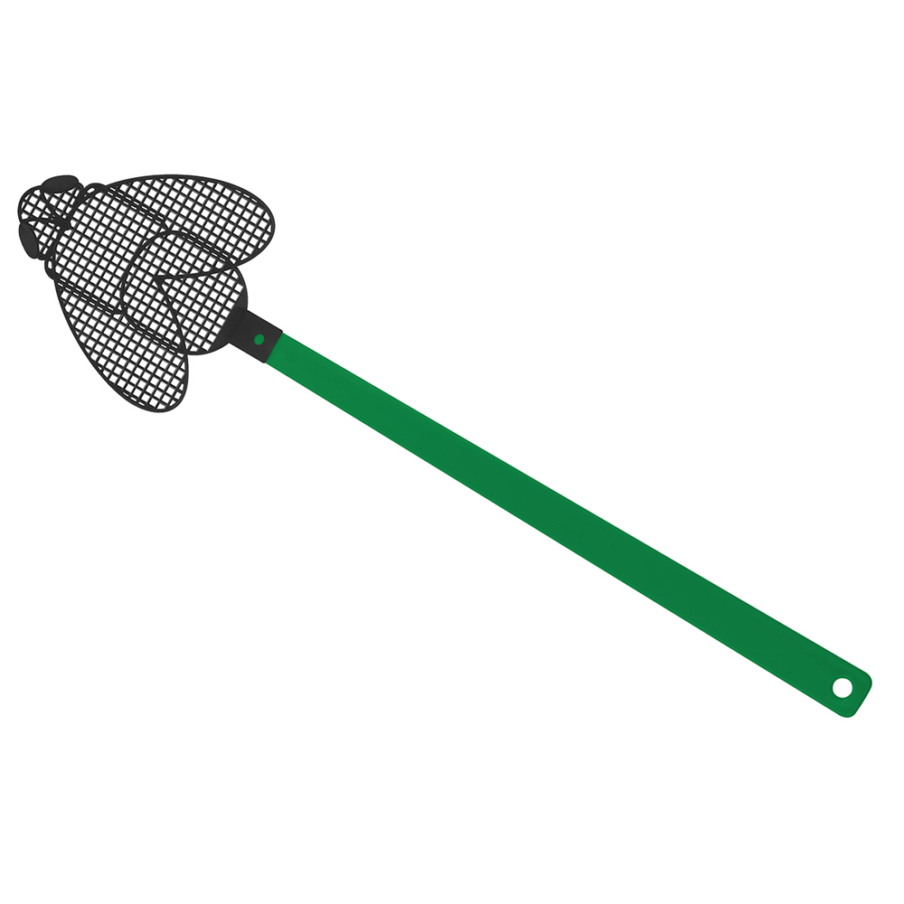 Vliegenmepper "Brummi" - groen/zwart