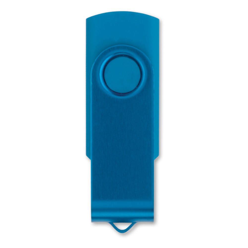 USB stick 2.0 Twister 8GB - Lichtblauw