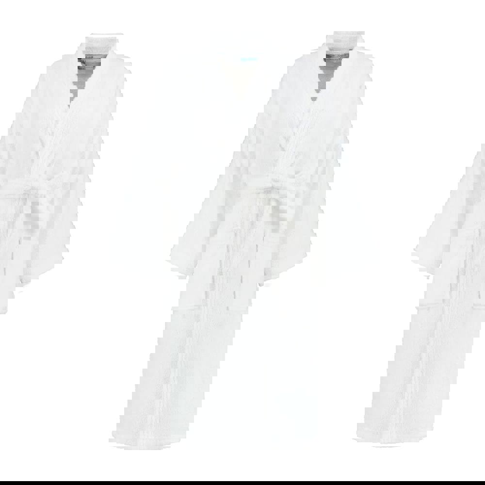 Sophie Muval badjas, 380 gr/m² - Wit (WHITE)