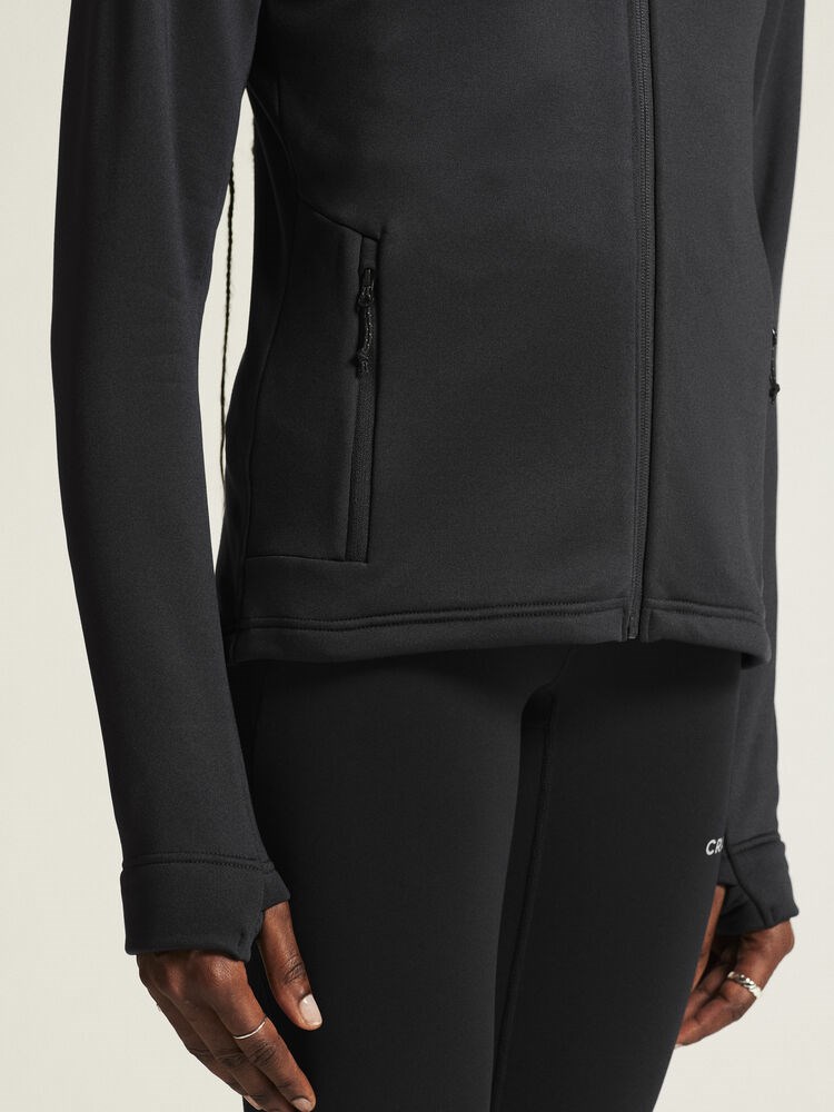 Craft - ADV Explore Power Fleece Hood Jacket W Black M