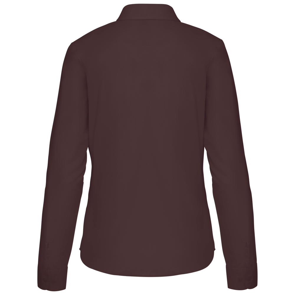K549C - Overhemd in onderhoudsvriendelijk polykatoen-popeline dames