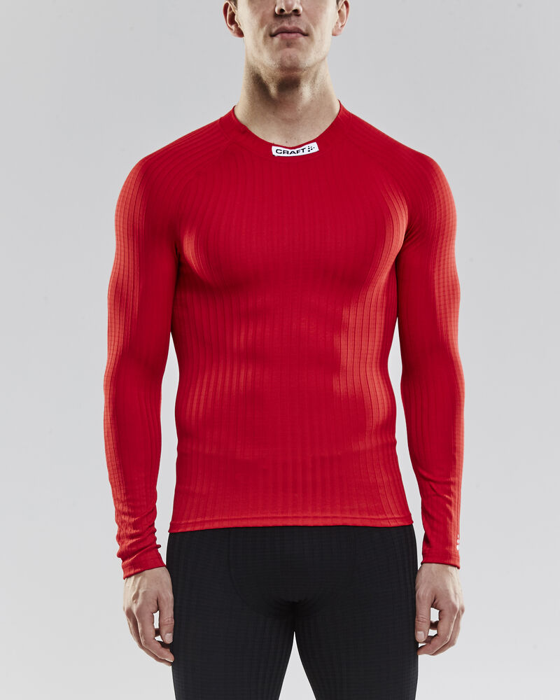 Craft - Progress Baselayer CN LS M Bright Red S