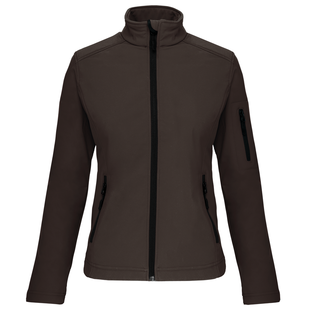 K400 - Dames softshell jas - Chocolate