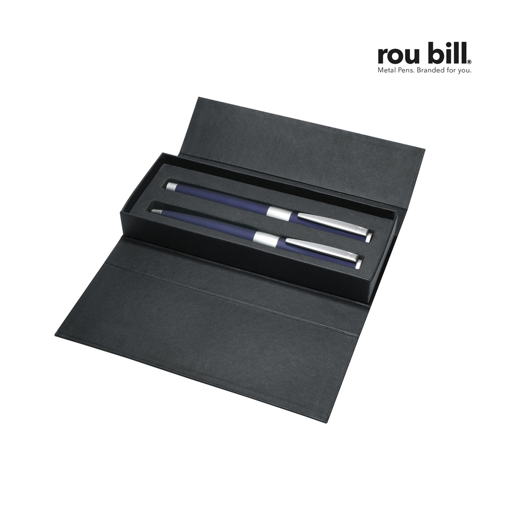senator® Image Chrome Set (balpen+ Rollerball)blue