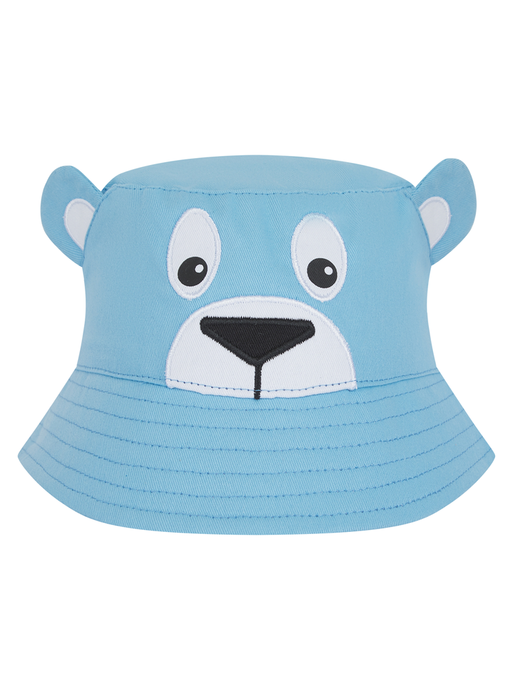 LW093 - Baby bob met figuur - Pale Blue Bear