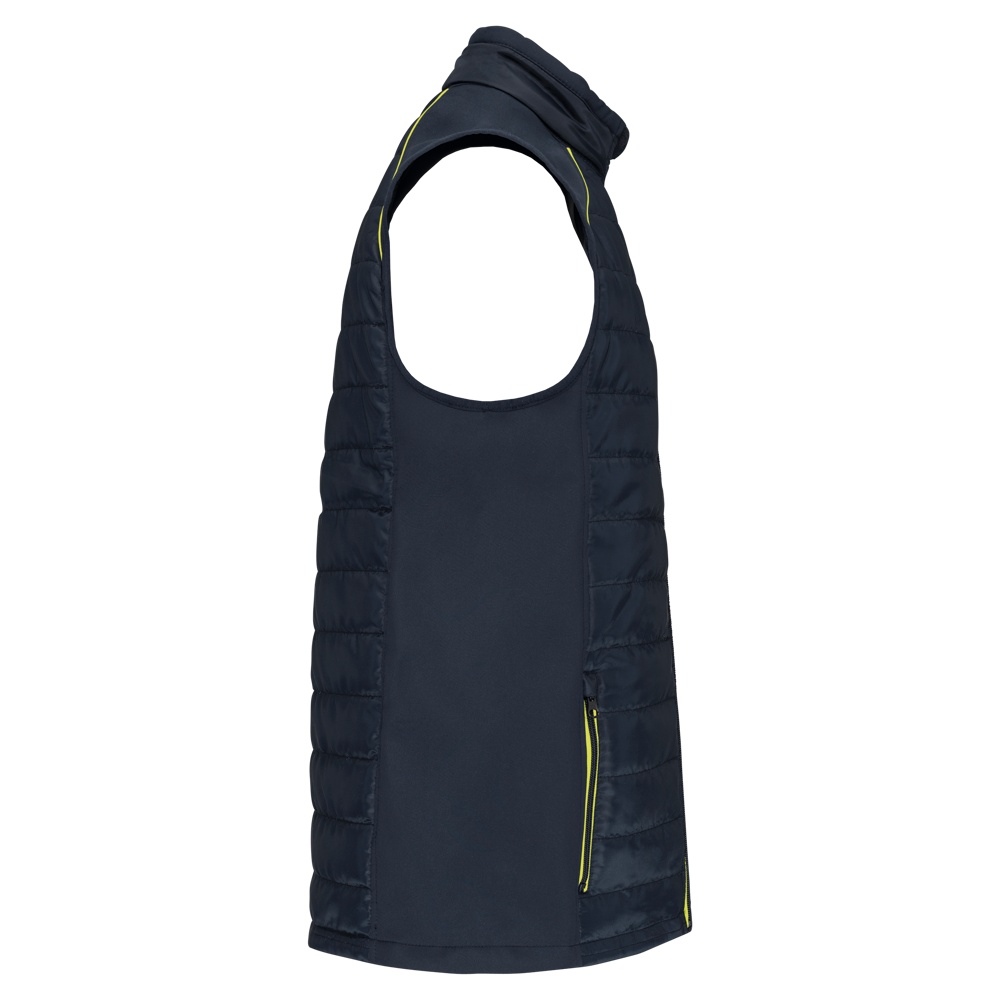 WK606 - Bodywarmer Day To Day in twee stoffen