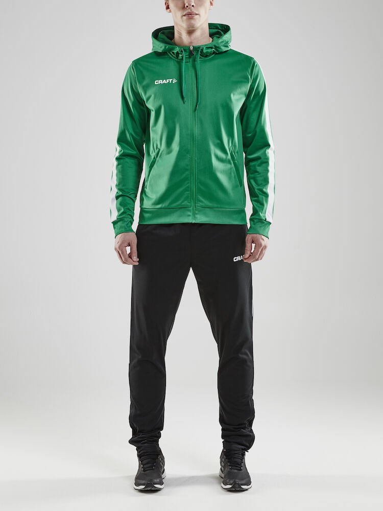Craft - Pro Control Hood Jacket M Team Green/White M