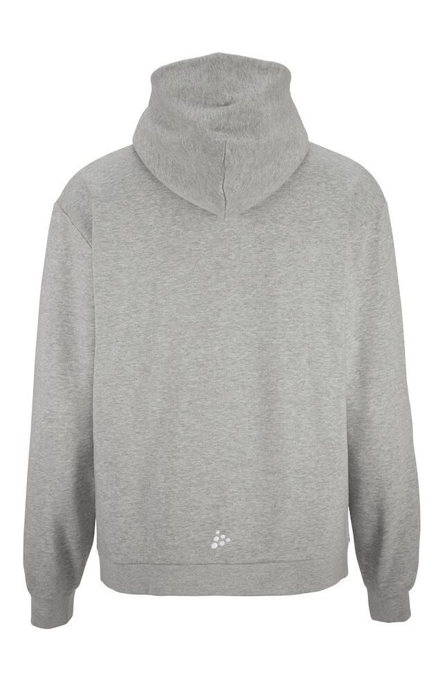 Craft - Community 2.0 Logo FZ Hoodie M Grey melange XXL