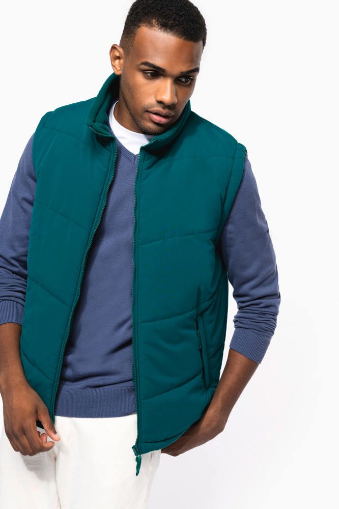 K6118 - Met fleece gevoerde bodywarmer