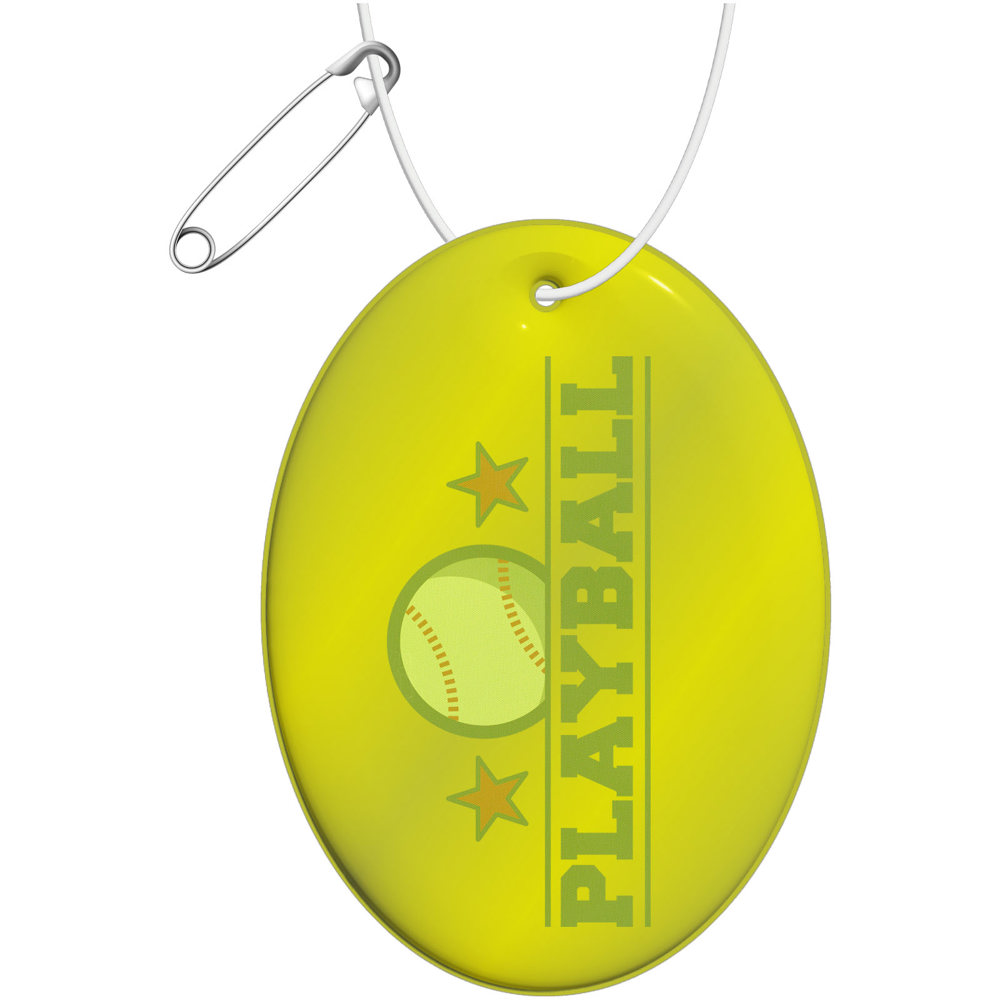 RFX™ Reflecterende hanger ovaal