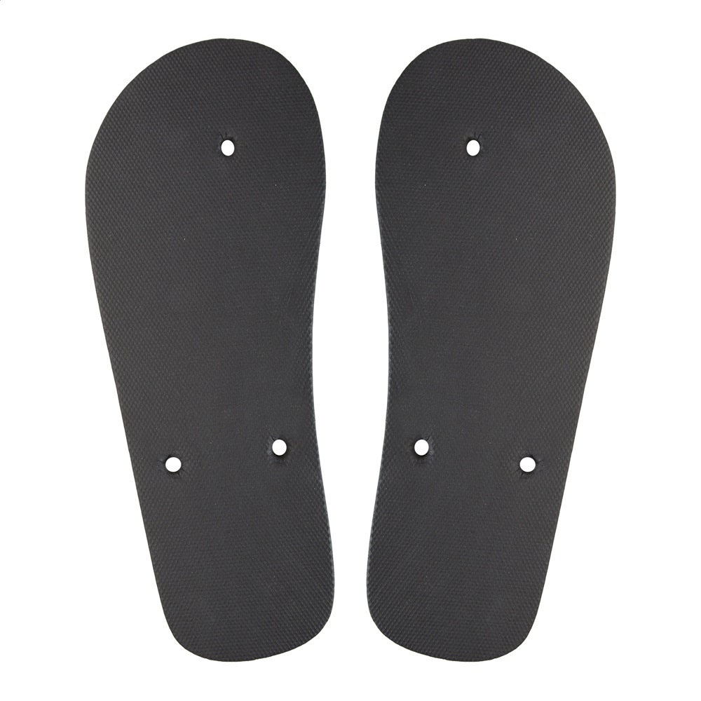 CreaPlaya - custom made strand slippers - 42-44-zwart (A)
