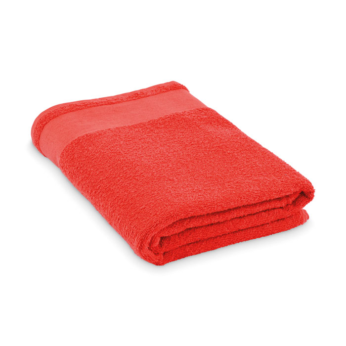 ISLAND 100 - Katoenen badhanddoek - Rood