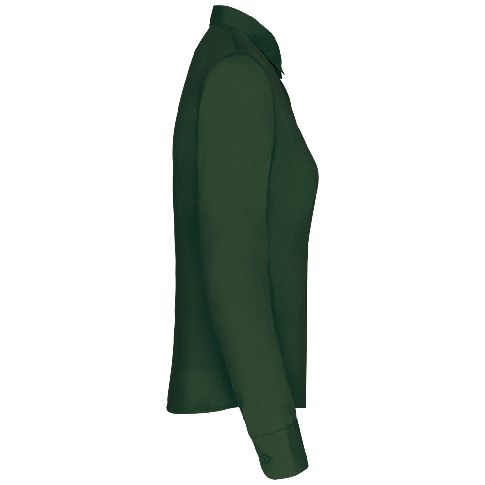 K549C - Overhemd in onderhoudsvriendelijk polykatoen-popeline dames