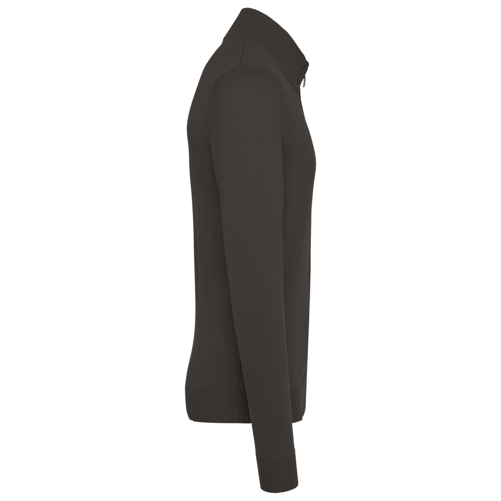 K961 - Heren cardigan met rits