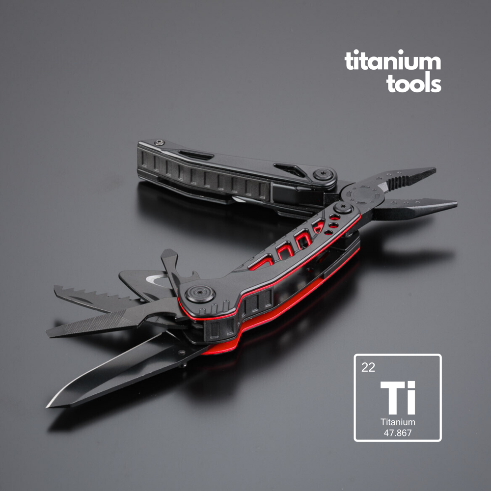 Optima Set II: multitool, zakmes en middelgrote zaklamp