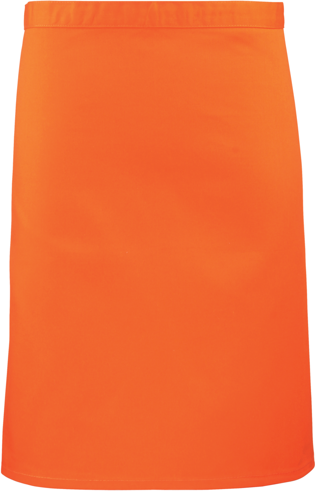 PR151 - Halflang schort "Colours" - Orange