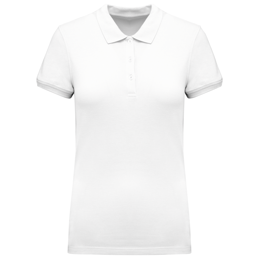 K291 - Piqué damespolo - White